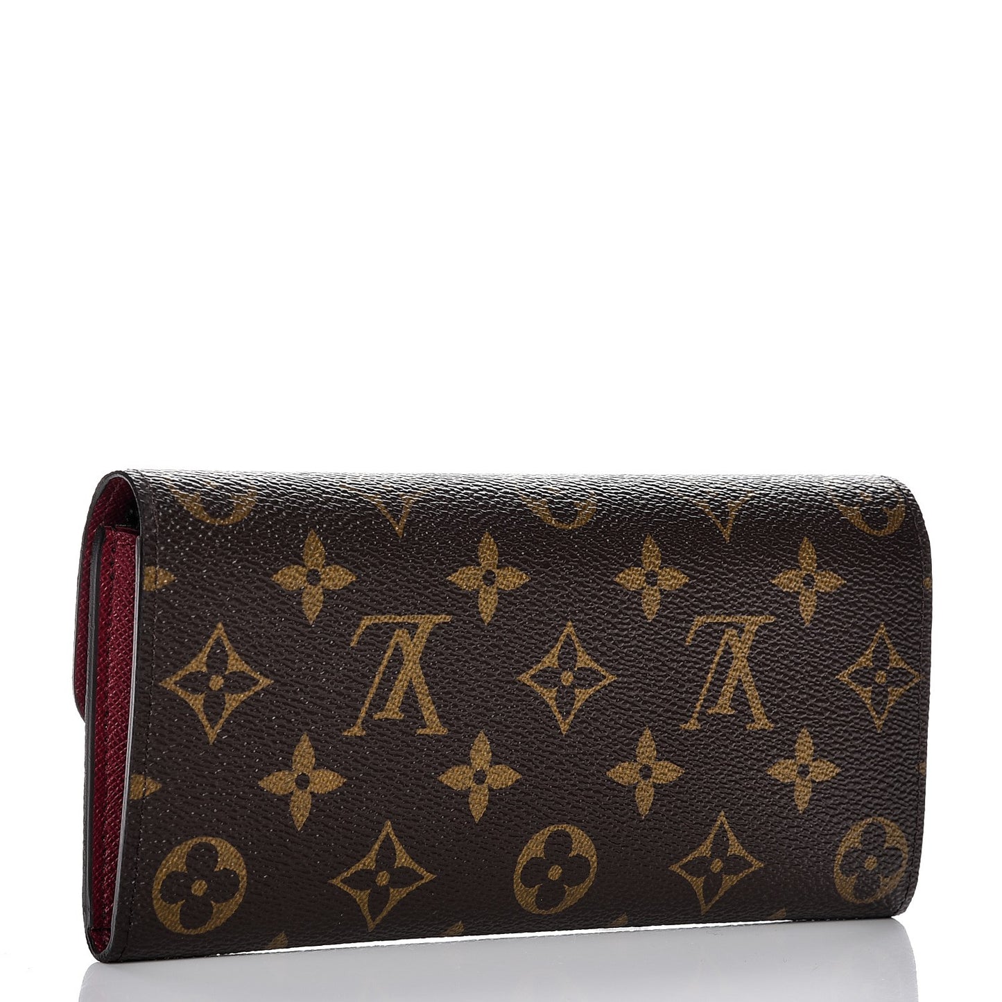 Monogram Emilie Wallet Fuchsia
