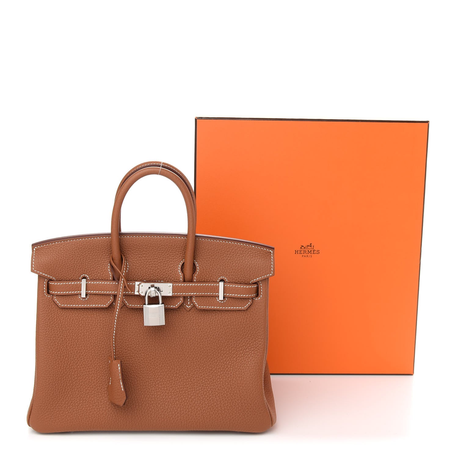 Hermes Togo Birkin 25 Gold 11 of 11