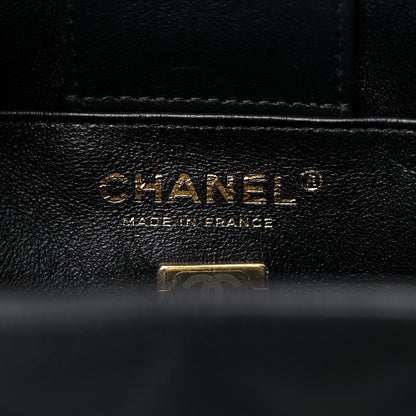 Chanel Caviar Quilted Mini Bucket Bag Black 6 of 10