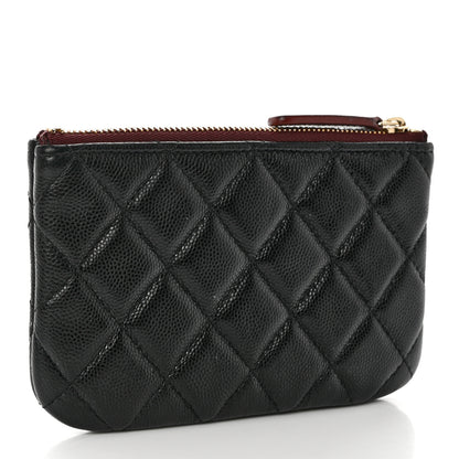 Chanel Caviar Quilted Small Pouch Black 3 of 7