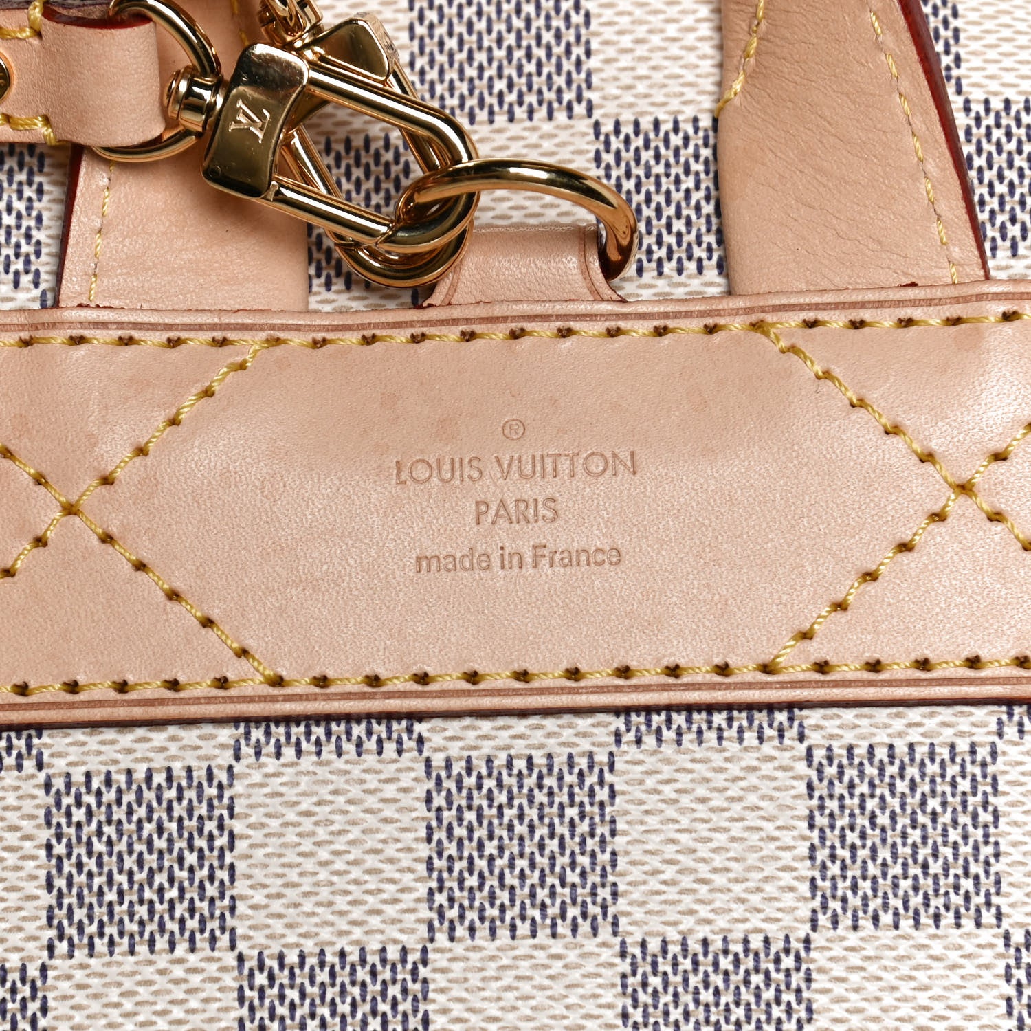 Louis Vuitton Damier Azur Sperone BB Backpack 6 of 10