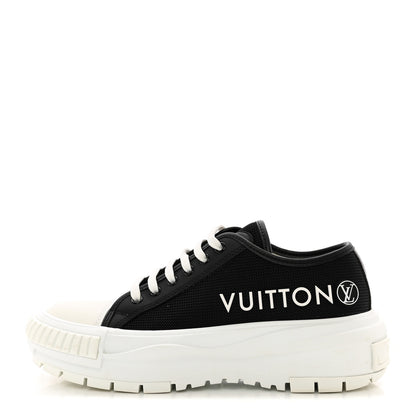Louis Vuitton Canvas LV Squad Sneakers 38 Black 1 of 13