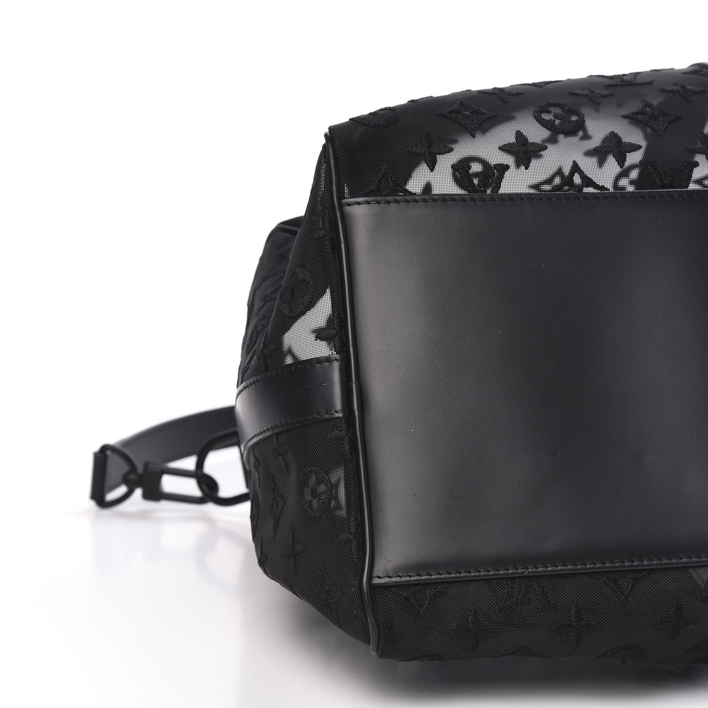 Monogram See Through Keepall Bandouliere 50 Black