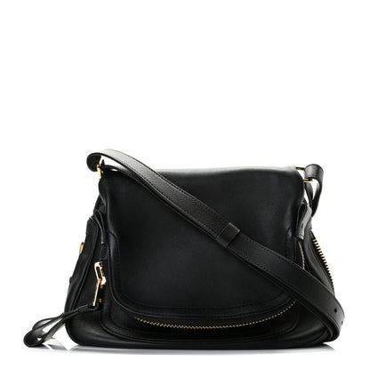 Tom Ford Calfskin Medium Jennifer Crossbody Bag Black 1 of 13