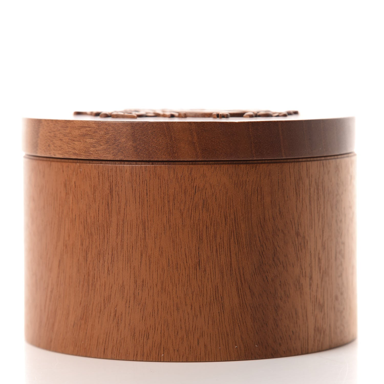 Hermes Mahogany Wood Ex-Libris Twilly Box 4 of 8