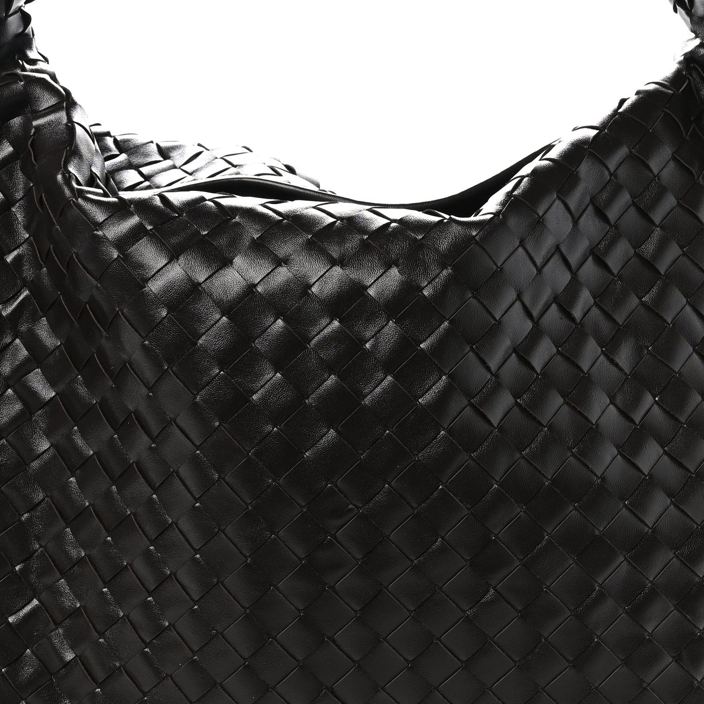 Calfskin Intrecciato Large Hop Fondant