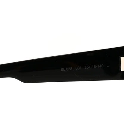 Saint Laurent Acetate Sunglasses SL 638 Black 6 of 6