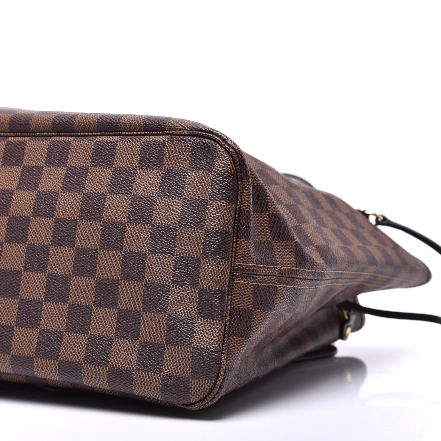Louis Vuitton Damier Ebene Neo Neverfull MM Rose Ballerine 8 of 8