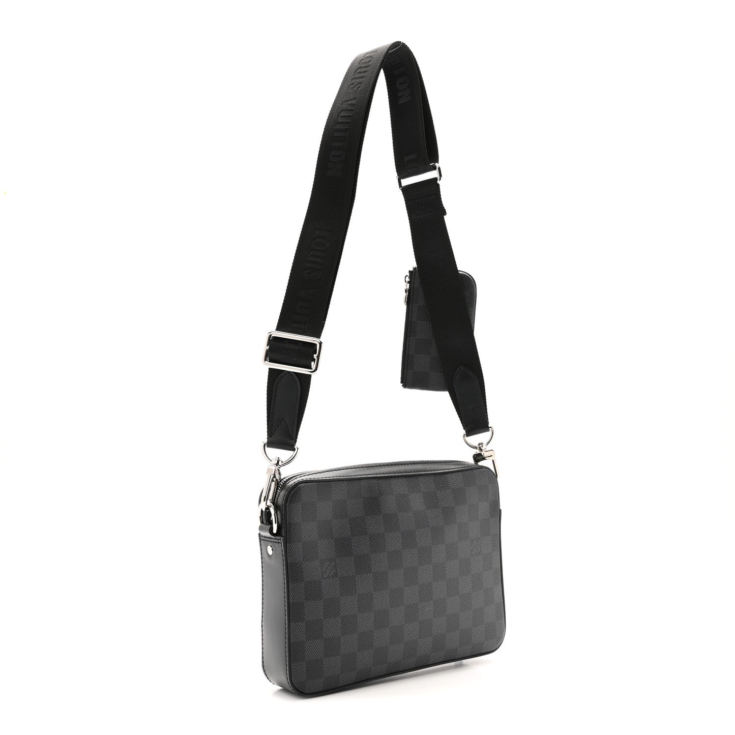 Damier Graphite Wild Animals Trio Messenger