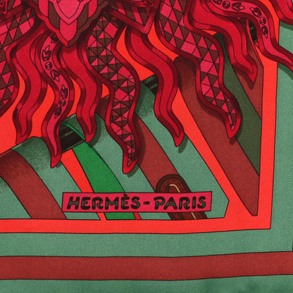 Hermes Silk Les Sangles de Phoebus Scarf 90 2 of 3