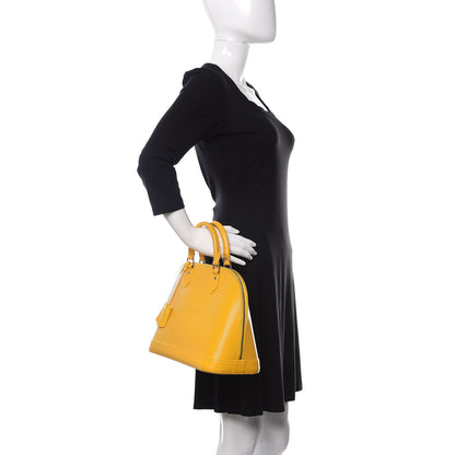 Louis Vuitton Epi Alma PM Citron 2 of 12