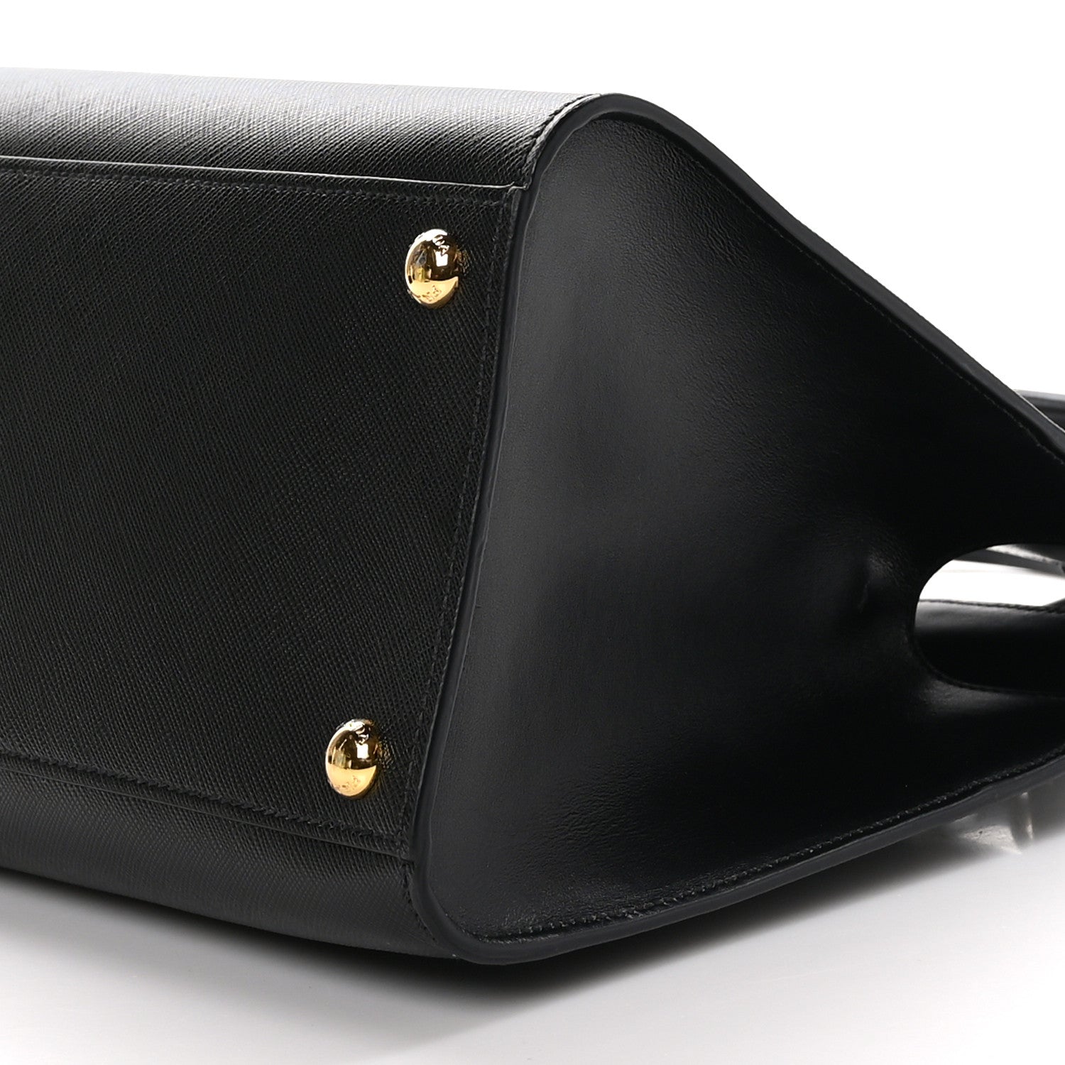 Prada Saffiano Soft Calfskin Tote Black 9 of 9