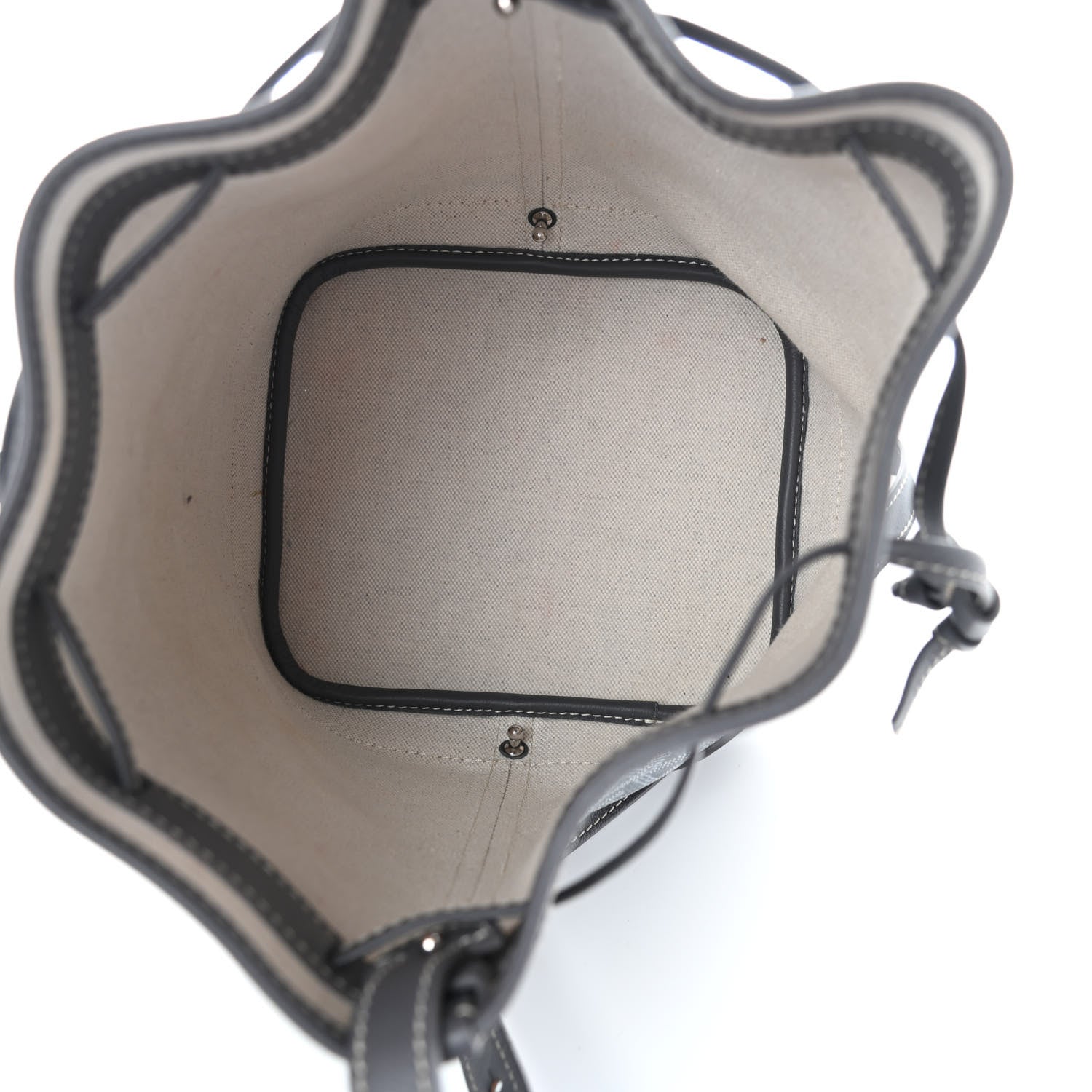 Goyard Goyardine Petit Flot Bucket Bag PM Grey 5 of 9