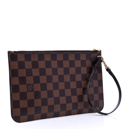 Louis Vuitton Damier Ebene Neverfull MM GM Pochette 2 of 4