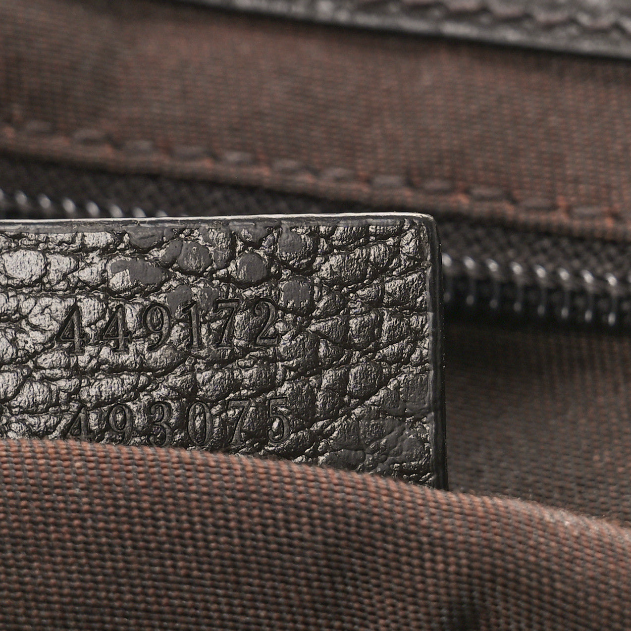 Monogram Flap Messenger Bag Beige Dark Brown