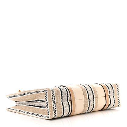 Chloe Knit Large Woody Ribbon Tote Nude 4 of 9