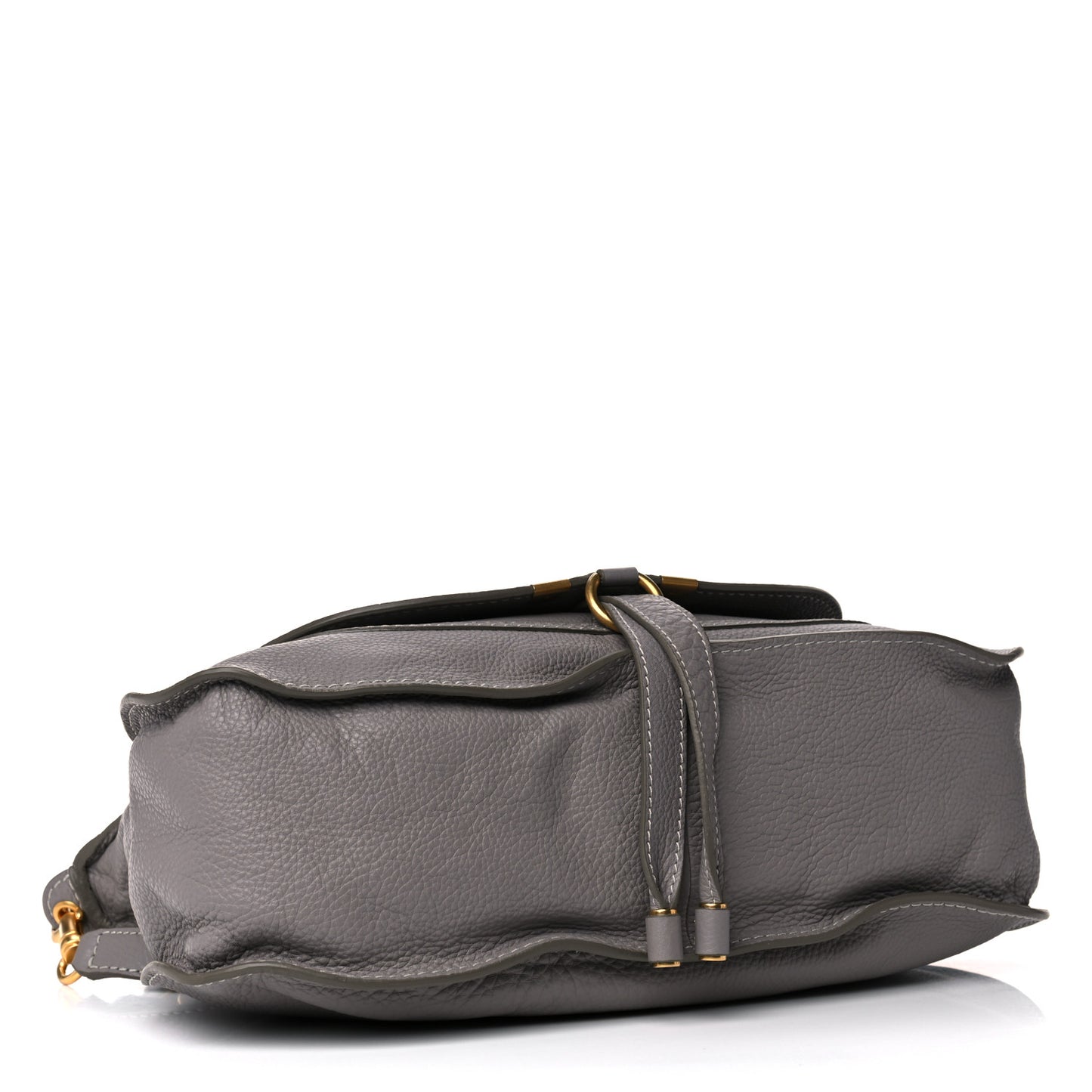 Calfskin Medium Marcie Satchel Cashmere Grey