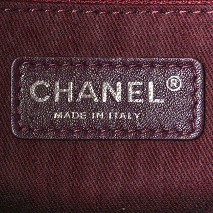Chanel Metallic Calfskin Quilted Accordion Flap Blue 6 of 11