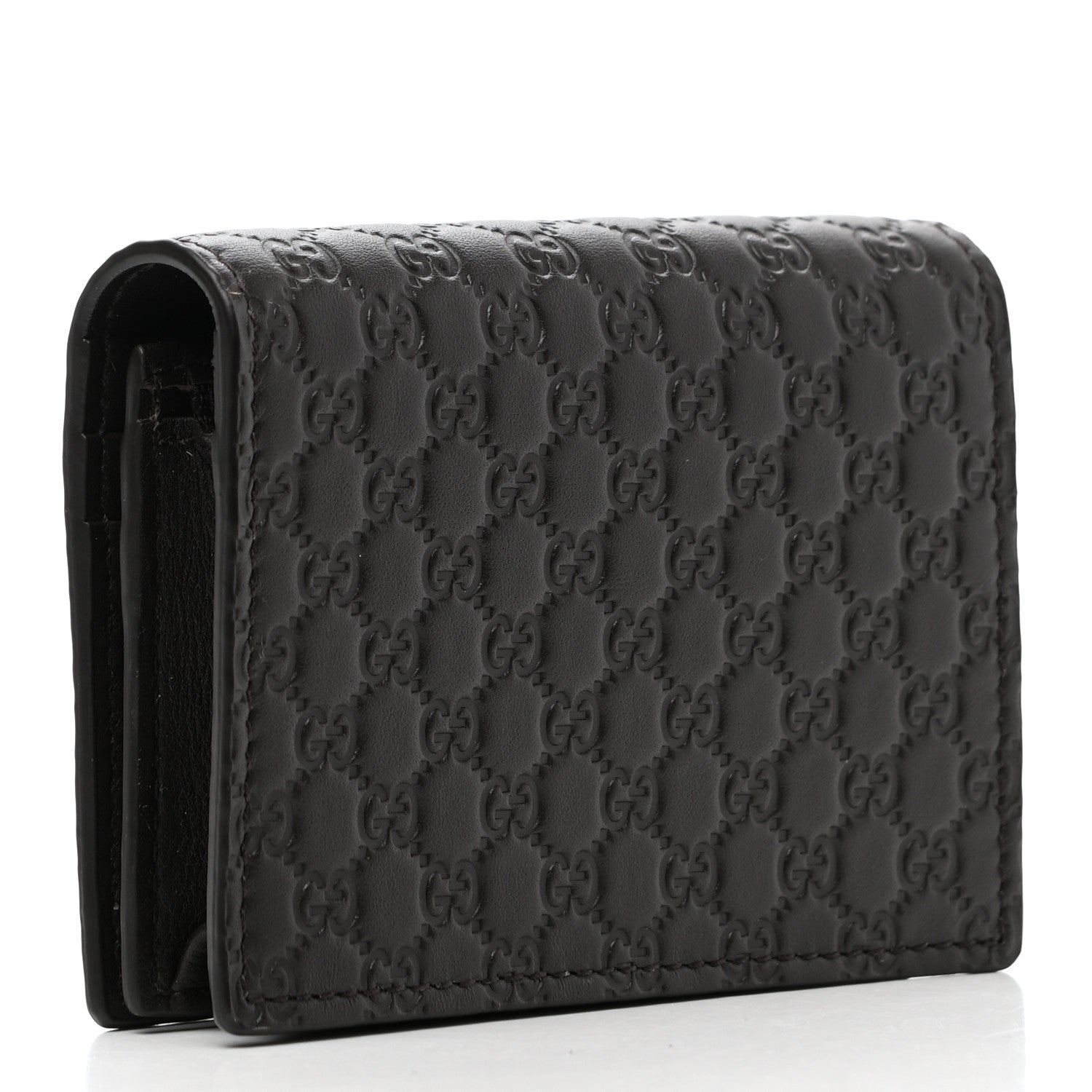 Gucci Microguccissima Card Case Wallet Testa di Moro 3 of 8