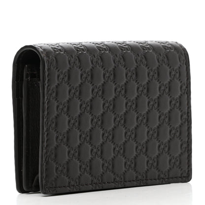 Gucci Microguccissima Card Case Wallet Testa di Moro 3 of 8