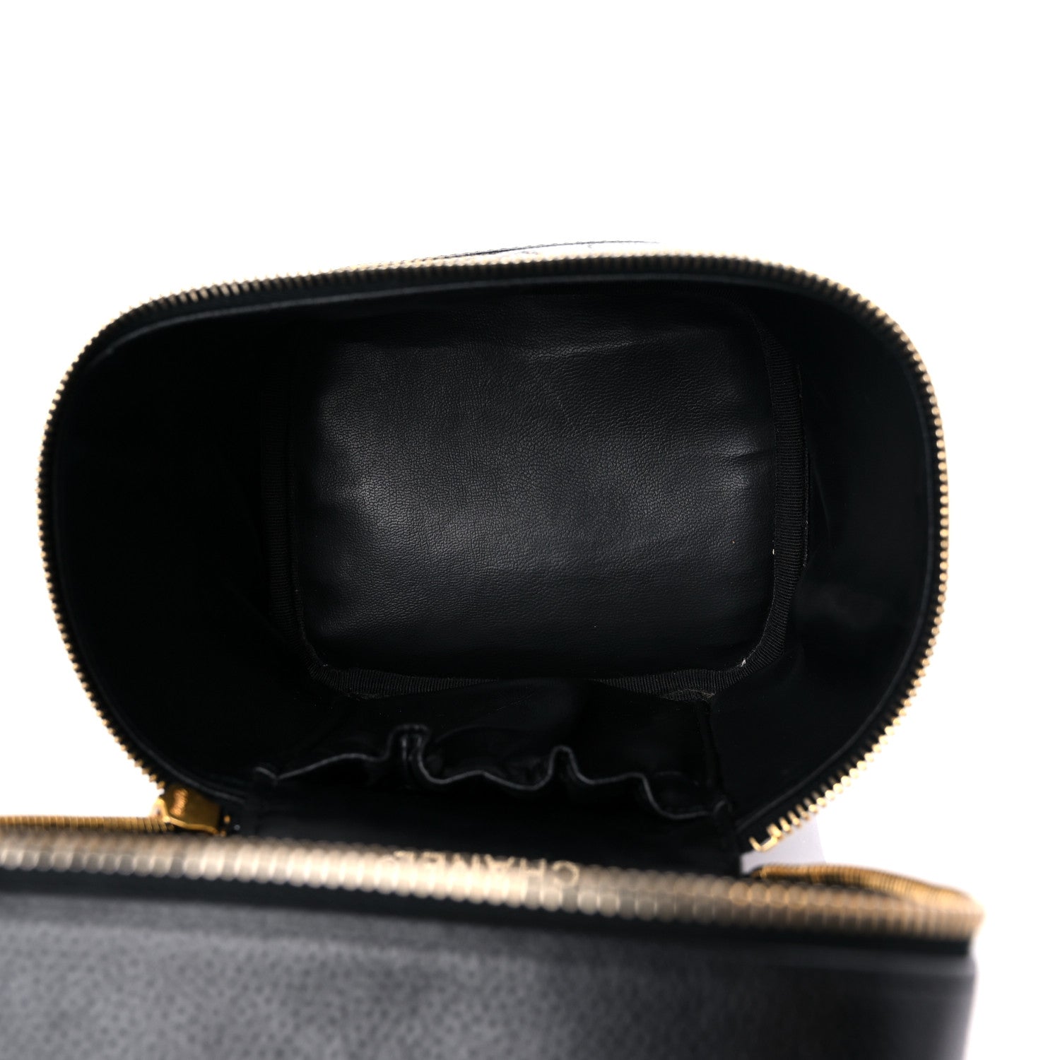 Chanel Caviar Vanity Cosmetic Case Black 5 of 16