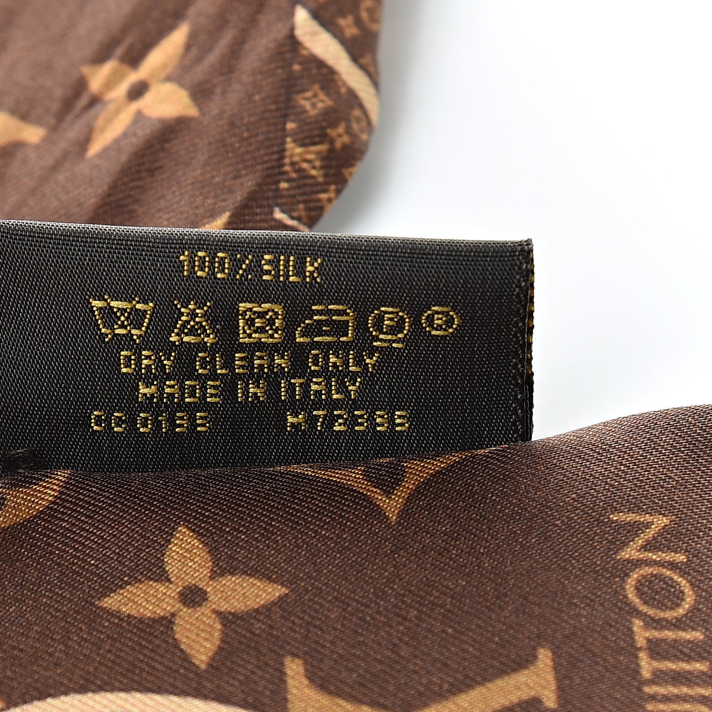 Silk Monogram Trunks Bandeau