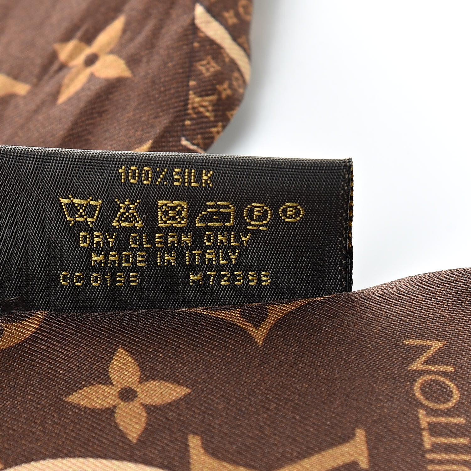 Louis Vuitton Silk Monogram Trunks Bandeau 5 of 6