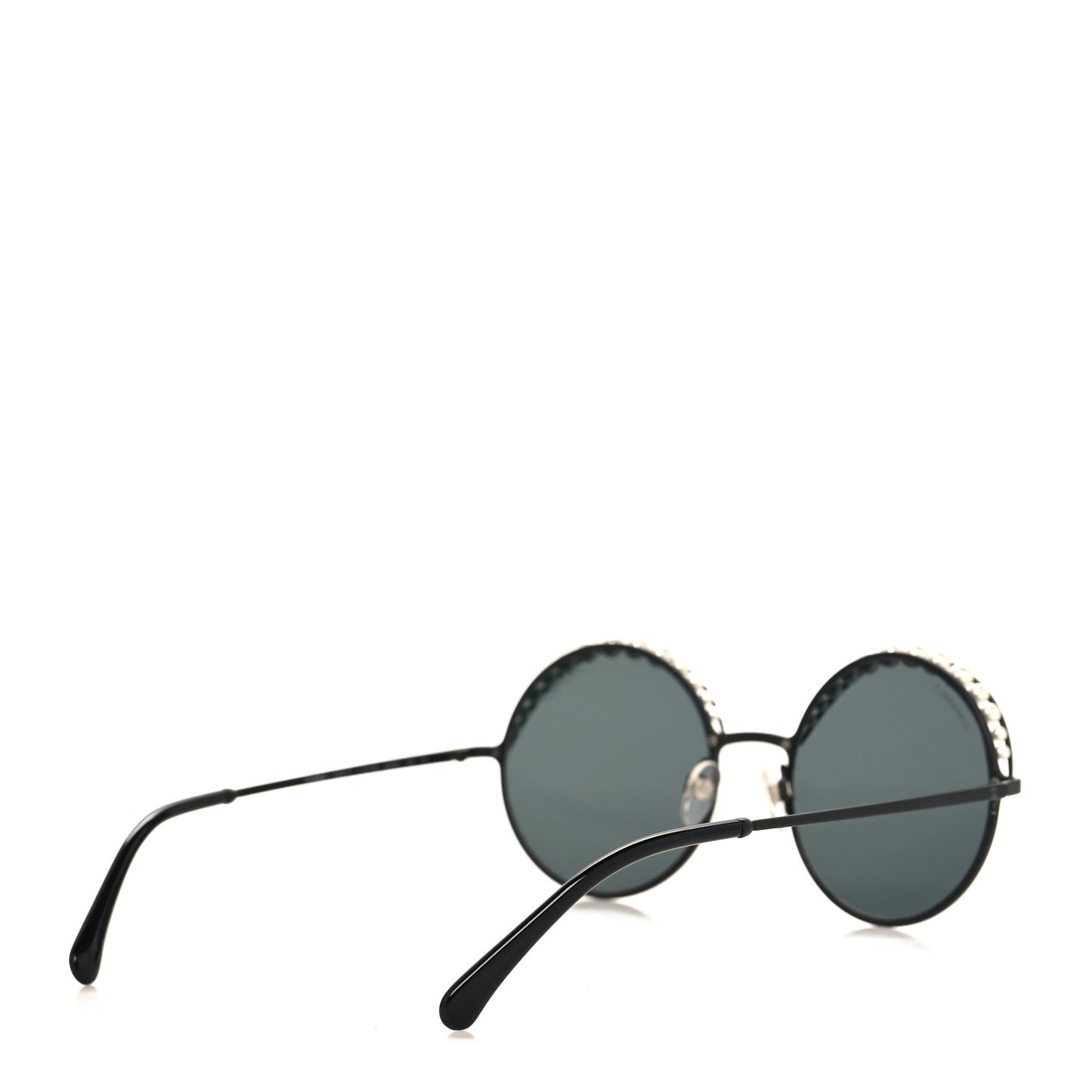 Pearl Round Sunglasses 4234-H Black