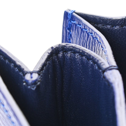 Celine Liege Calfskin Medium Classic Box Flap Bag Indigo 11 of 11