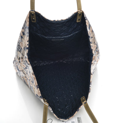 Chanel Nylon Cat Emoticon Tote Navy Gold 6 of 8