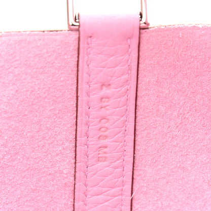 Hermes Taurillon Clemence Picotin Lock 18 PM Mauve Sylvestre 7 of 9