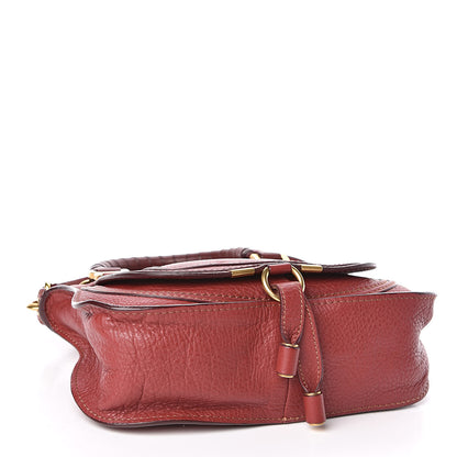 Chloe Calfskin Mini Marcie Satchel Garnet 4 of 9