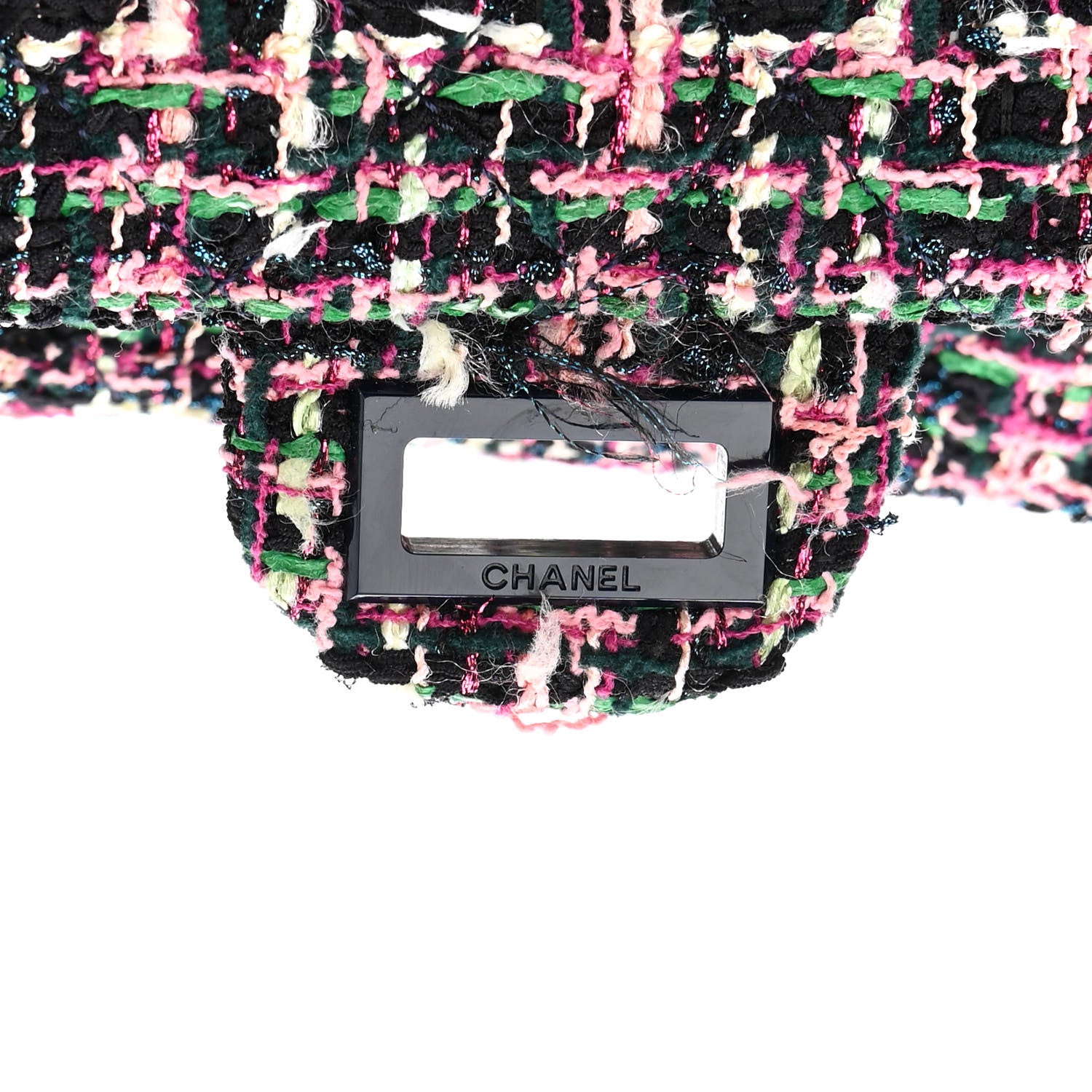 Chanel Tweed Resin 2.55 Reissue 225 Flap Pink 10 of 10