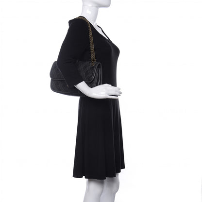 Chanel Calfskin Stitch Triptych Flap Black 2 of 10