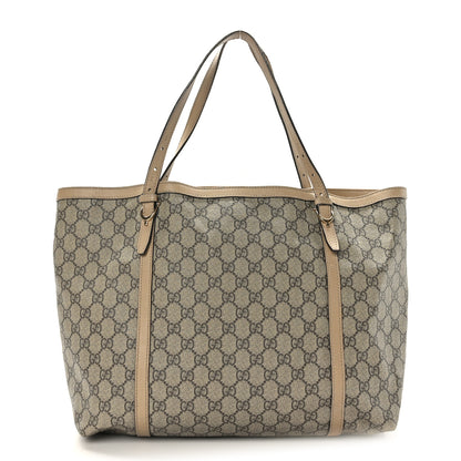 Gucci GG Supreme Monogram Medium Nice Tote Beige 1 of 11