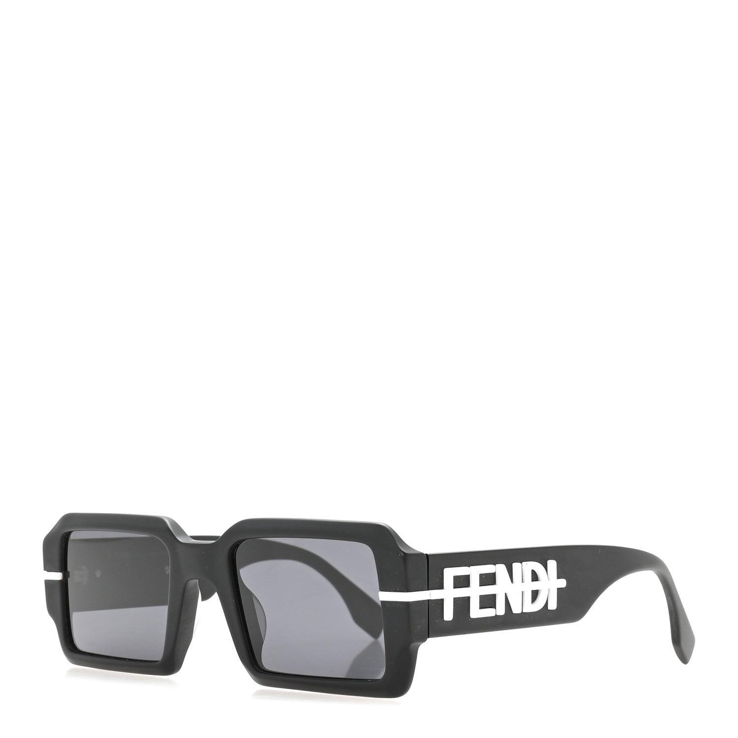 Fendi Acetate FF Fendigraphy Square Sunglasses FE40073U Black 1 of 7
