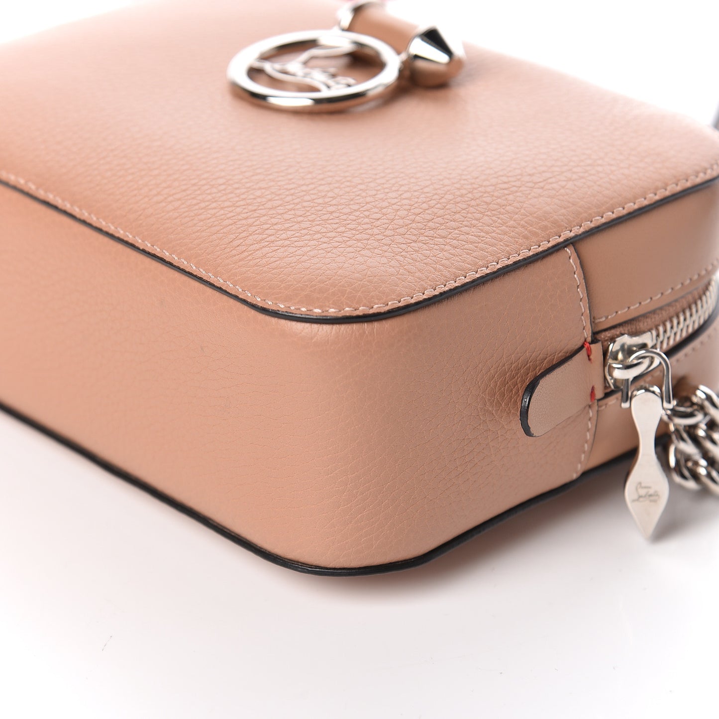 Calfskin Mini Rubylou Crossbody Nude