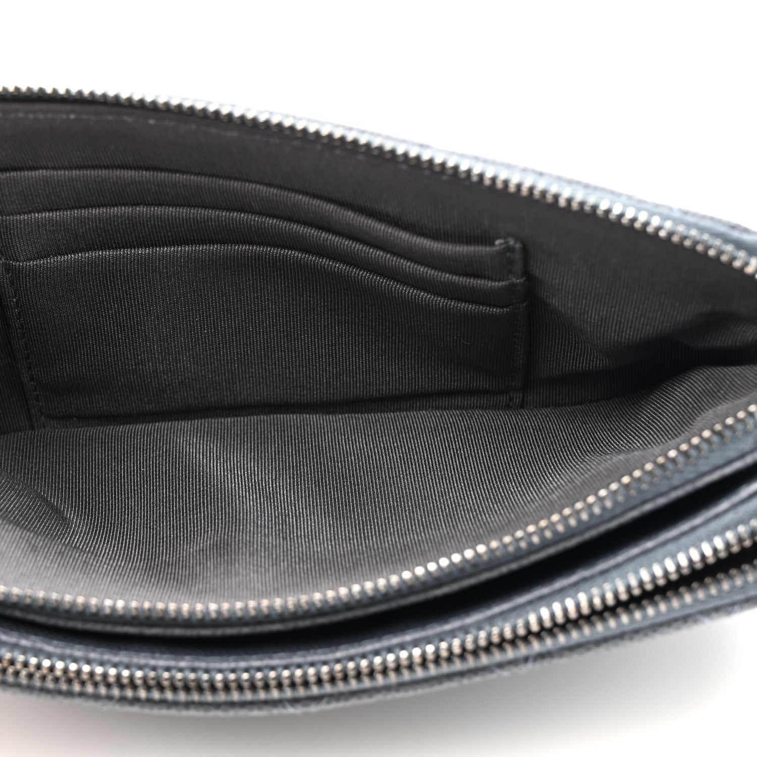 Chanel Caviar Quilted Small Clutch With Chain Grey 7 of 13