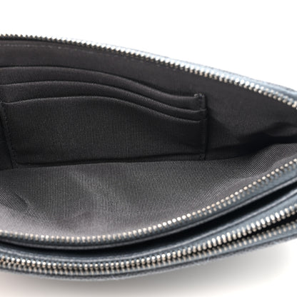 Chanel Caviar Quilted Small Clutch With Chain Grey 7 of 13