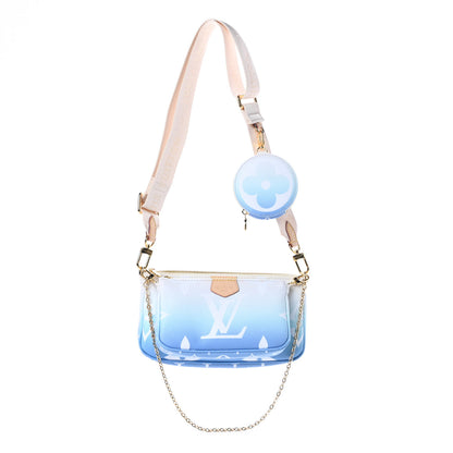 Louis Vuitton Monogram Giant By The Pool Multi Pochette Accessories Blue 1 of 12