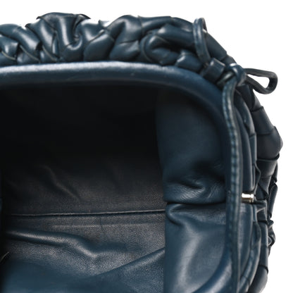 Bottega Veneta Nappa Intrecciato The Mini Pouch Deep Blue 5 of 10