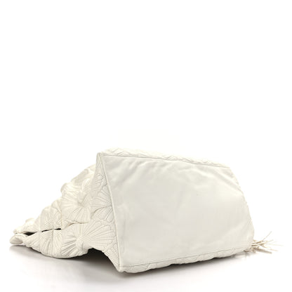 Chanel Lambskin Quilted Ca D'Oro Tote Ivory 4 of 10