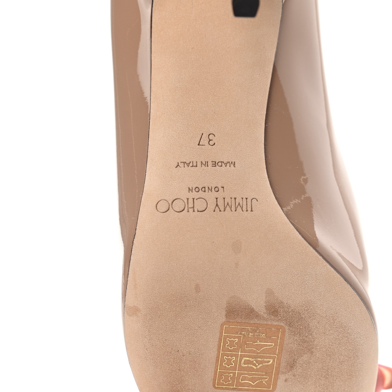 Jimmy Choo Patent Love 85 Pumps 37 Ballet Pink 7 of 11