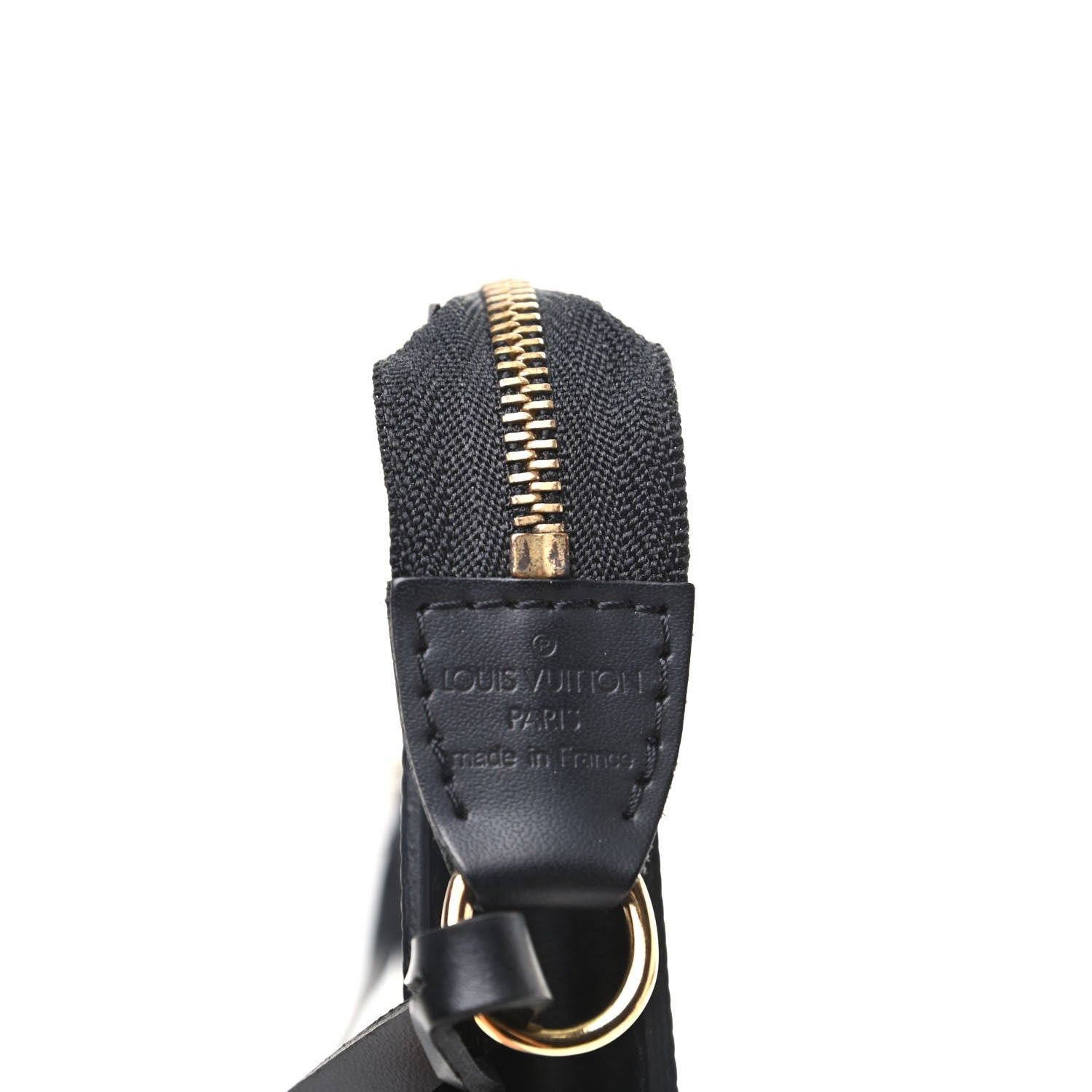 Louis Vuitton Epi Pochette Accessories 24 Black 6 of 8