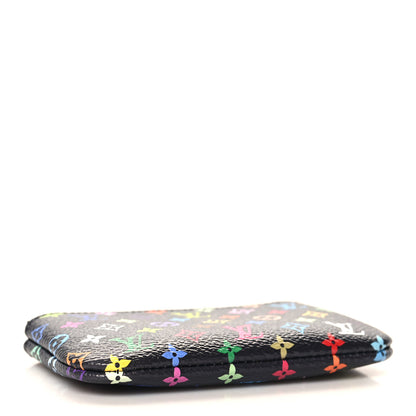 Louis Vuitton LV X TM Monogram Multicolor Key Pouch Black 4 of 7