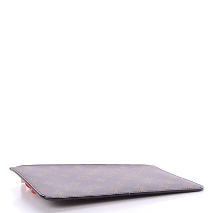 Louis Vuitton Monogram Totem Neverfull MM GM Pochette Flamingo 4 of 9
