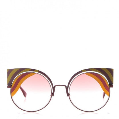 Fendi Hypnoshine Sunglasses FF 0215/S Burgundy Yellow 2 of 7