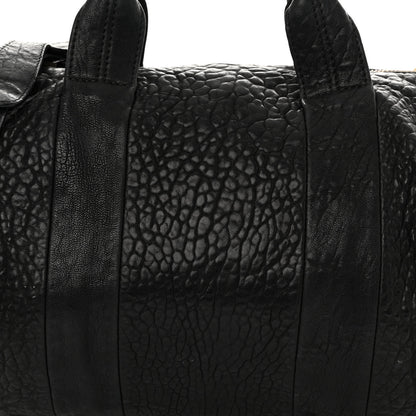 Alexander Wang Pebbled Lambskin Rockie Black Antique Brass Hardware 7 of 9