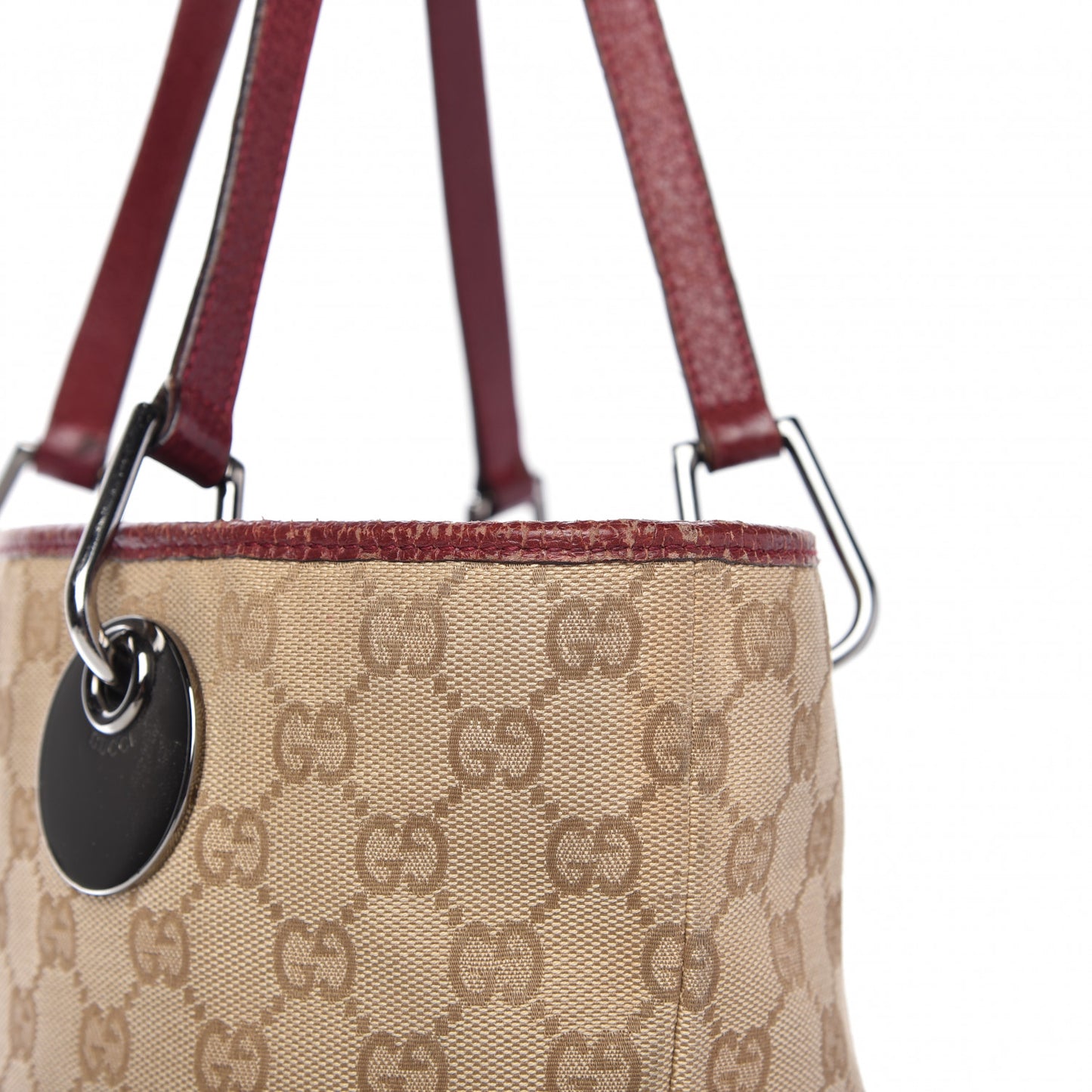 Monogram Large Eclipse Tote Red