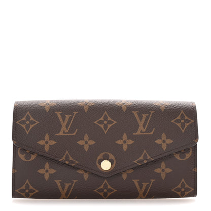 Louis Vuitton Monogram Sarah Wallet NM Rose Ballerine 1 of 7